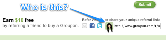 whoareyou Taken from Groupon - Who is this?